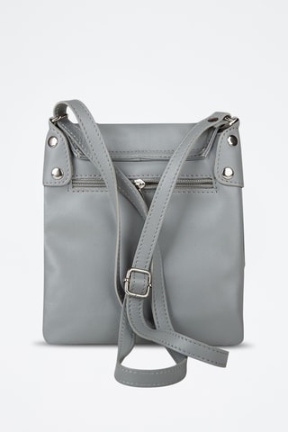 Sac bandoulière en cuir - Beige