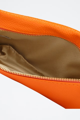 Sac bandoulière en cuir - Orange