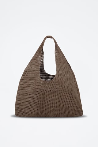 Sac à main en cuir - Marron
