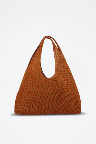 Sac à main en cuir - Marron