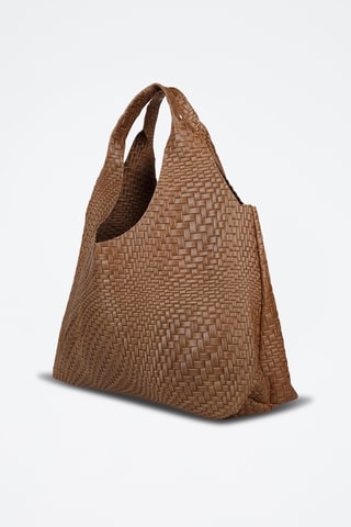 Sac à main en cuir - Taupe