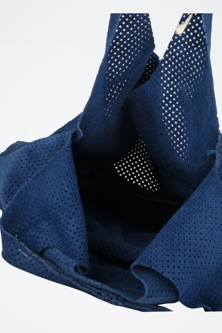 Sac à main en cuir - Bleu