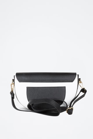 Sac porté épaule en cuir - Blanc