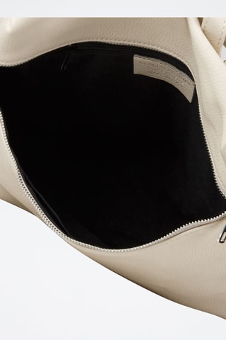 Sac à dos en cuir - Beige