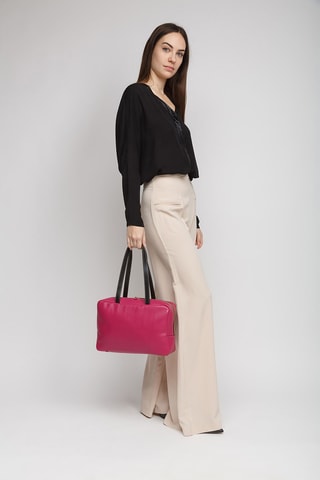 Sac porté épaule - Fuchsia