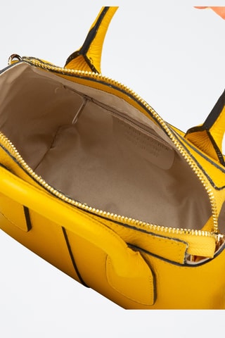 Sac à main en cuir - Jaune
