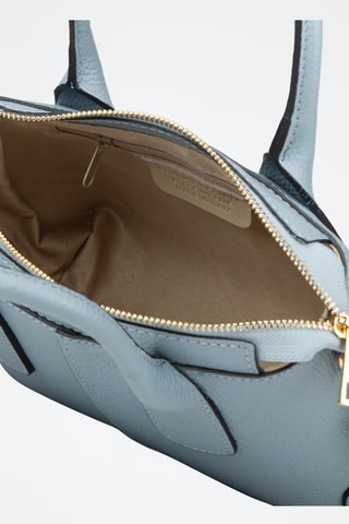 Sac à main en cuir - Bleu