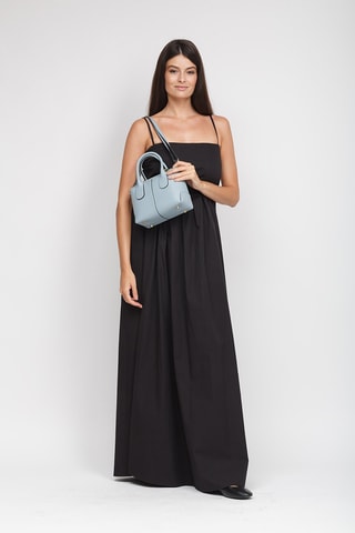 Sac à main en cuir - Bleu