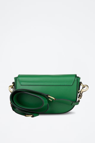 Sac bandoulière en cuir pleine fleur - Vert