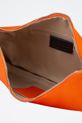 Sac à main en cuir - Orange