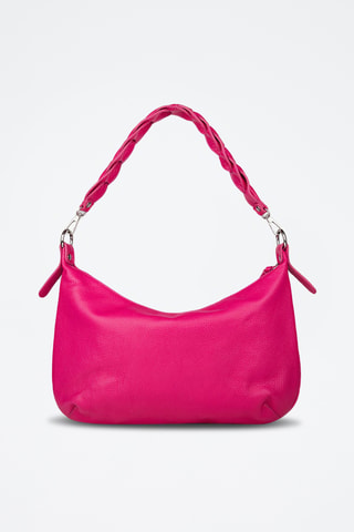 Sac à main en cuir - Fuchsia