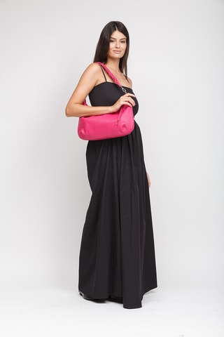Sac à main en cuir - Fuchsia