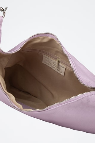 Sac à main en cuir - Violet