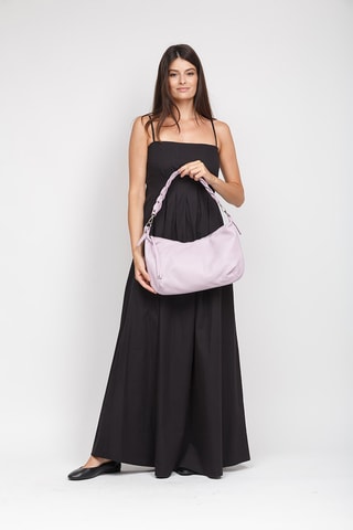 Sac à main en cuir - Violet