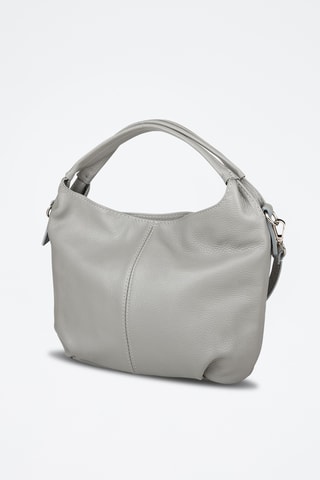 Sac à main en cuir - Gris