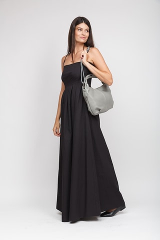 Sac à main en cuir - Gris