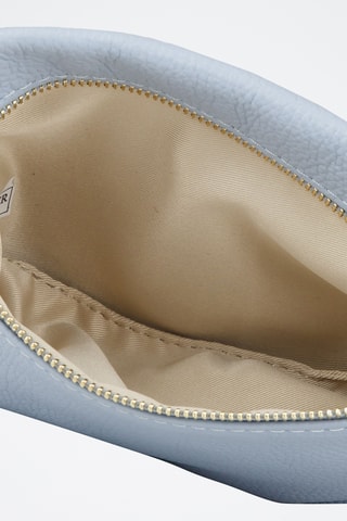 Sac bandoulière en cuir - Bleu