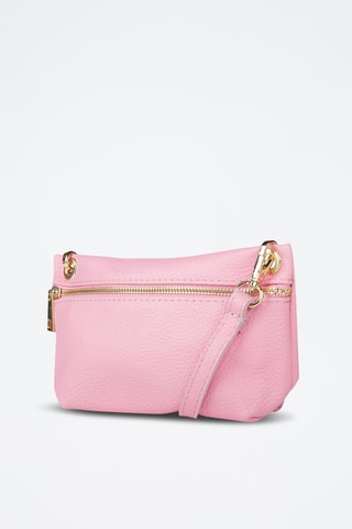 Sac bandoulière en cuir - Rose