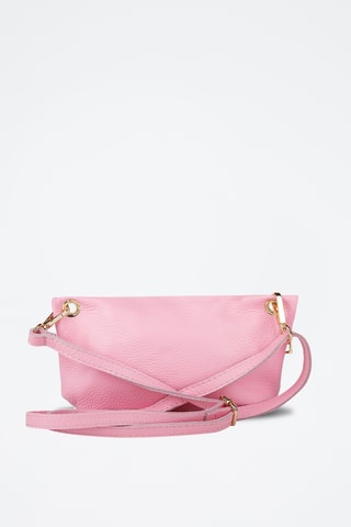 Sac bandoulière en cuir - Rose