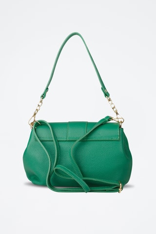 Sac porté épaule en cuir - Vert