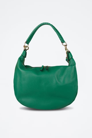 Sac porté épaule en cuir - Vert