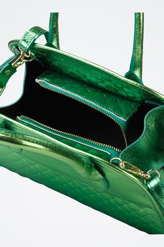 Sac à main en cuir - Vert