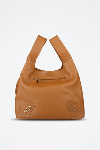 Cabas en cuir - Marron
