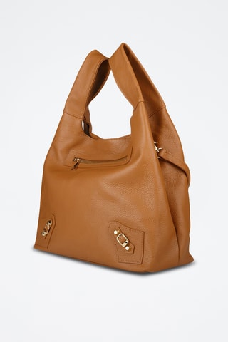 Cabas en cuir - Marron