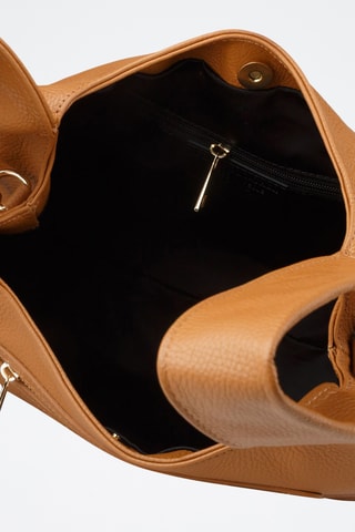 Cabas en cuir - Marron
