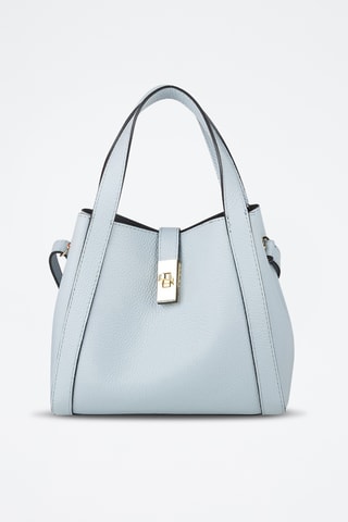 Sac à main en cuir - Bleu