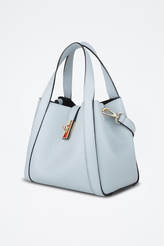Sac à main en cuir - Bleu