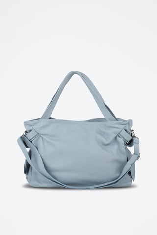 Cabas en cuir - Bleu