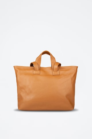 Cabas en cuir - Marron