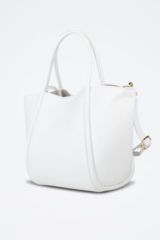 Sac à main en cuir - Blanc