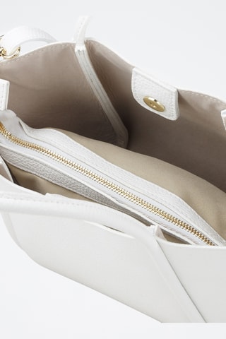 Sac à main en cuir - Blanc