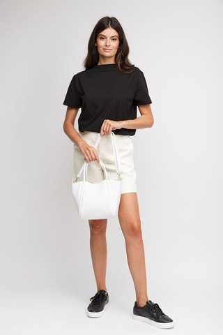 Sac à main en cuir - Blanc