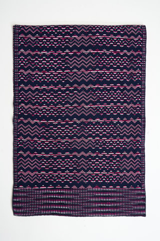 Echarpe en laine - Bleu marine