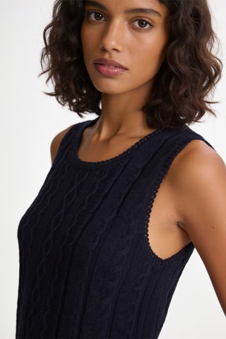 Top - Bleu marine
