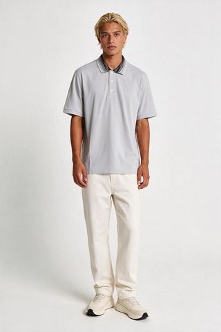 Polo - Gris clair