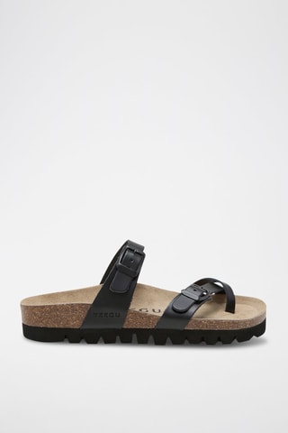 Leren Sandalen - Zwart