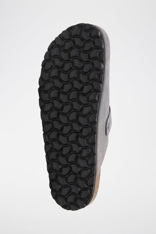 Leren Clogs - Grijs