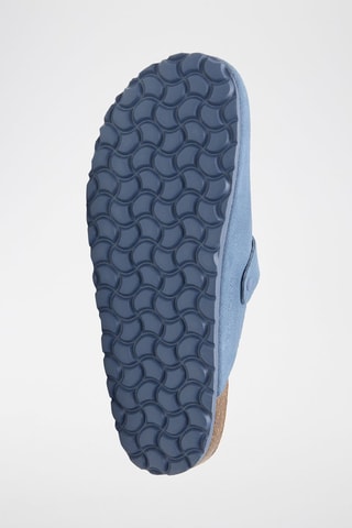 Leren Clogs - Blauw