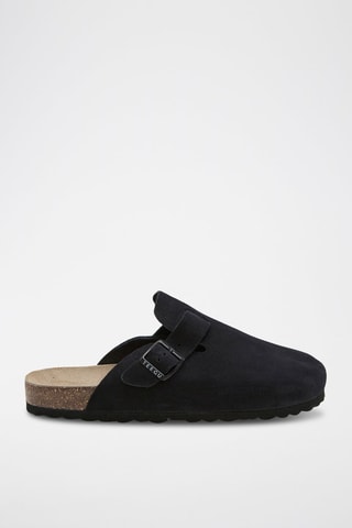 Leren Clogs - Zwart