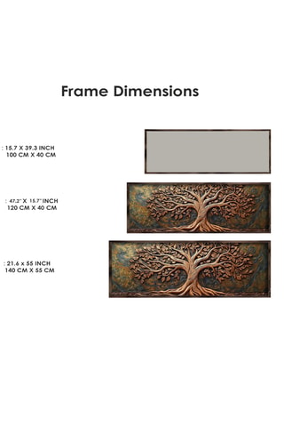 Tableau - 40 x 120 cm