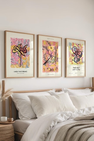 3 tableaux - 50 x 70 cm