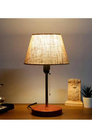 Lampe à poser AYD-3137 - Beige - 60 W