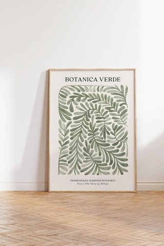 Tableau "Passeggiata Giardino Botanico" Piazza della Chiesa 14 - 30 x 40 cm