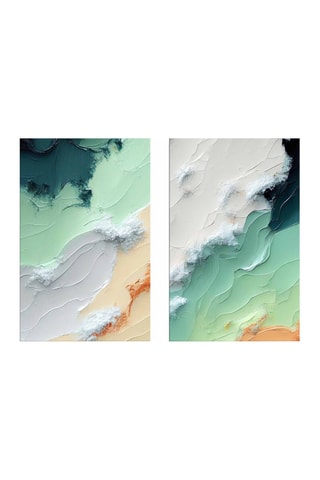 2 tableaux - 45 x 70 cm
