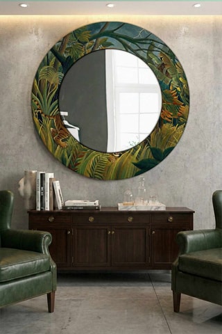 Miroir - 58 cm - Vert