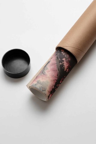 Décoration murale en bois massif « La Grande Vague de Kanagawa » Hokusai - 30 x 90 x 2 cm - Multicolore